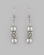 VOJ Women Oxidised Silver-Plated Peacock Jewellery Set