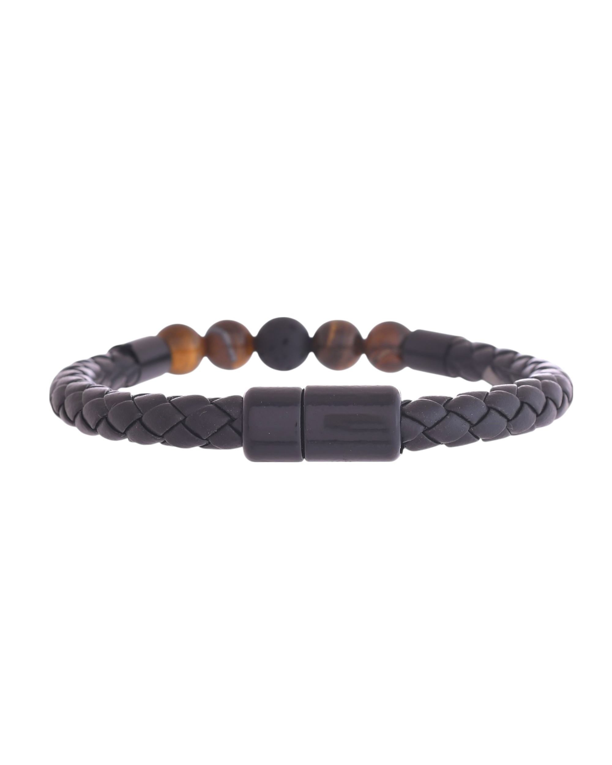 VOJ Men Leather Cuff Bracelet - Distacart