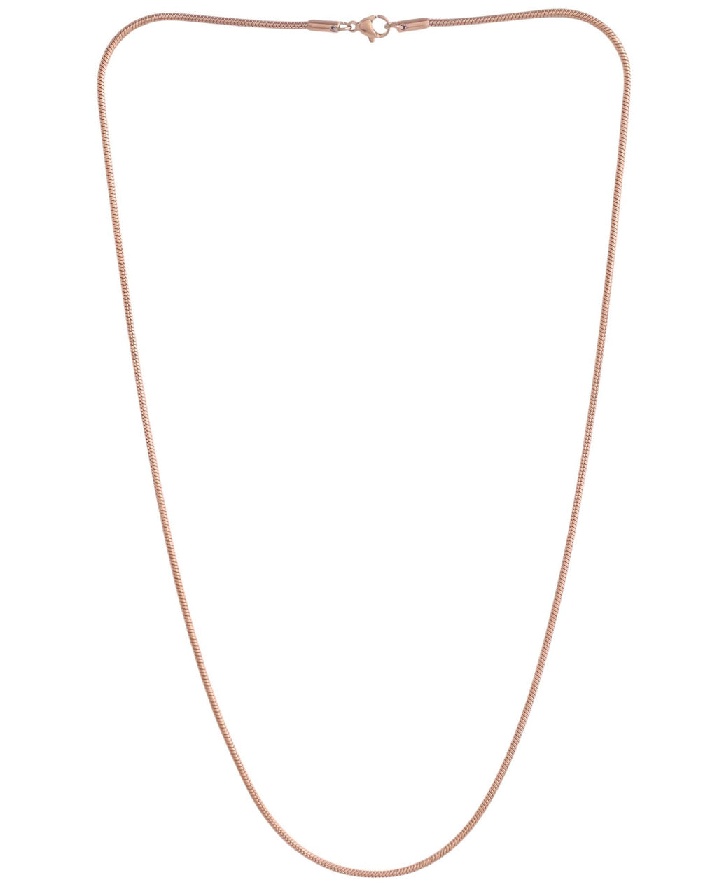 VOJ Copper Gold Polished Minimal Chain For Men - Distacart