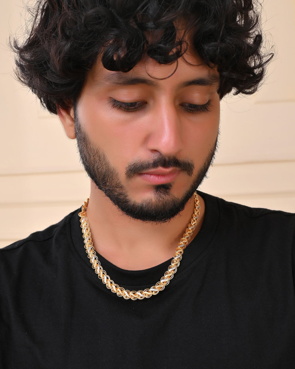 VOJ Men Dual-Plated Designer Chain - Distacart