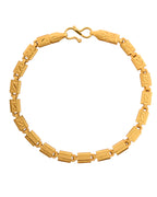 VOJ Gold Polished Handcrafted Elegant Bracelet - Distacart