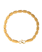 VOJ Gold Polished Handcrafted Elegant Bracelet - Distacart