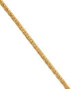 VOJ Gold Polished Designer Handcrafted Bracelet - Distacart