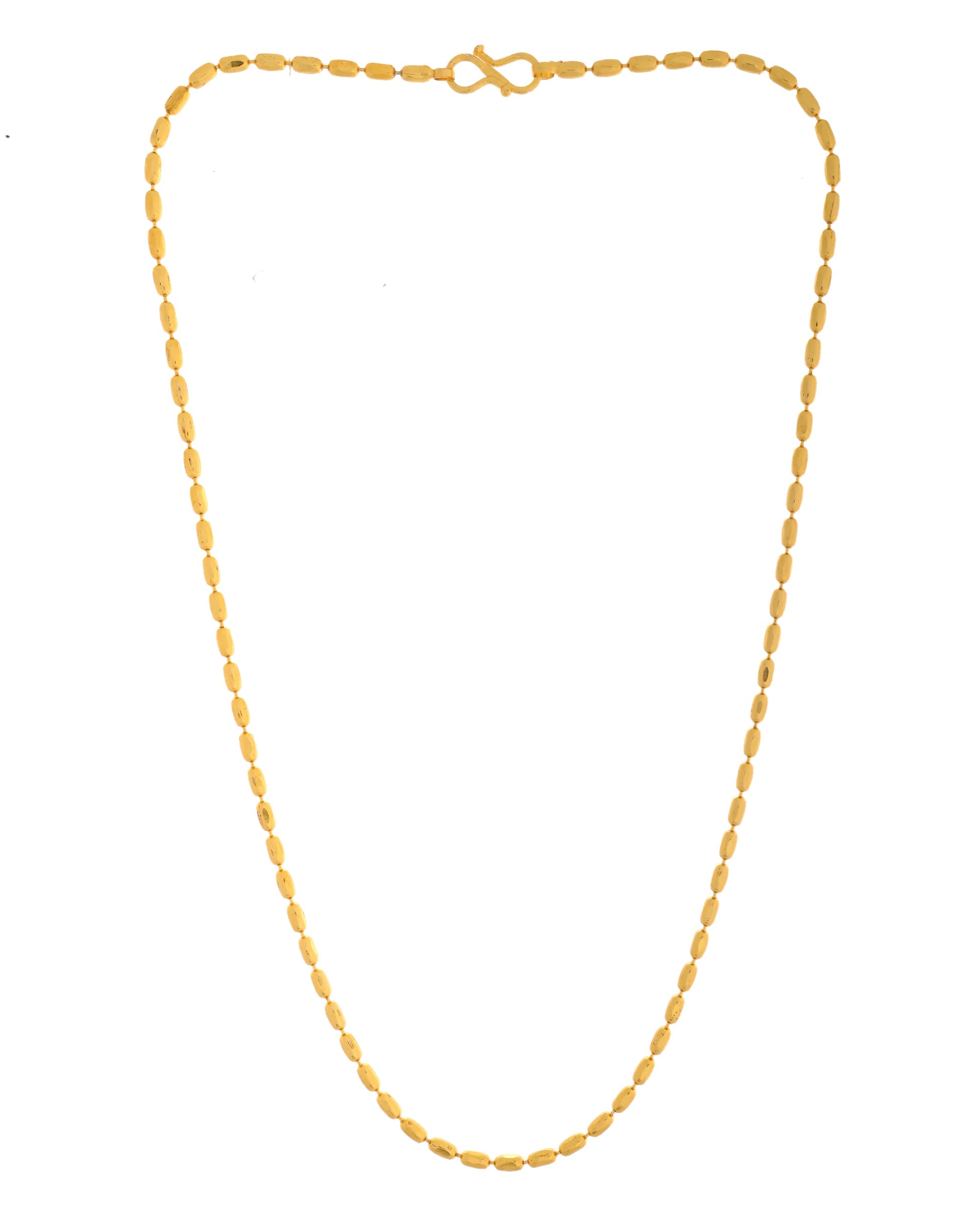 VOJ Gold Polished Designer Stainless Steel Chain For Men - Distacart