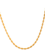 VOJ Gold Polished Designer Stainless Steel Chain For Men - Distacart