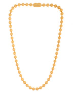 VOJ Gold Polished Ball Shaped Elegant Chain For Men - Distacart