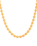 VOJ Gold Polished Ball Shaped Elegant Chain For Men - Distacart