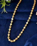 VOJ Women Gold Polished Heart Shaped Chain - Distacart