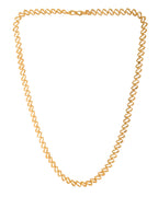 VOJ Gold Polished Designer Stainless Steel Chain For Women - Distacart
