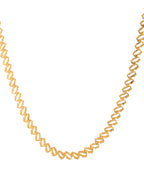 VOJ Gold Polished Designer Stainless Steel Chain For Women - Distacart