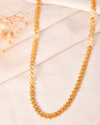 VOJ Gold Polished Designer Stainless Steel Chain For Women - Distacart