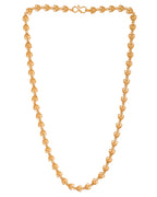 VOJ Gold Polished Heart Shaped Simple Chain For Women - Distacart