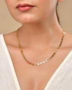 VOJ Gold Polished Stylish Butterfly Shaped Chain - Distacart