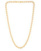 VOJ Gold Polished Stylish Butterfly Shaped Chain - Distacart