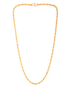 VOJ Gold Polished Stainless Steel Classic Chain - Distacart