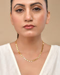 VOJ Heart Shaped Stainless Steel Gold Polished Chain - Distacart