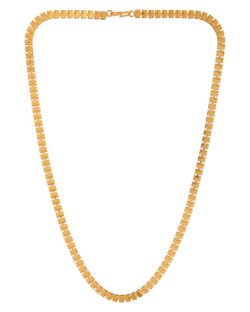VOJ Women Gold Polished Stainless Steel Elegant Link Chain - Distacart