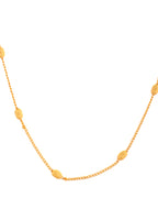 VOJ Gold Polished Minimal Stainless Steel Chain - Distacart