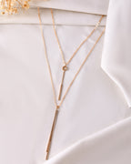 VOJ Gold Polished Multi Layer Designer Chain - Distacart