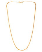 VOJ Gold Polished Women Stainless Steel Classic Chain - Distacart