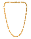VOJ Men Gold Polished Drop Studded Elegant Chain - Distacart