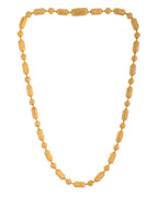 VOJ Men Gold Polished Drop Studded Elegant Chain - Distacart