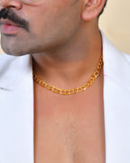 VOJ Men Designer Thick Stainless Steel Linked Chain - Distacart