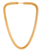 VOJ Stainless Steel Men Gold Polished Thick Chain - Distacart