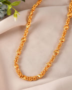 VOJ Gold Polished Designer Stainless Steel Chain For Men - Distacart