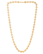 VOJ Gold Polished Geometrical Shaped Stainless Steel Chain For Women - Distacart