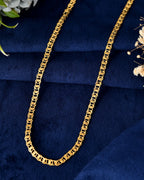 VOJ Stainless Steel Designer Gold Polished Chain For Men - Distacart