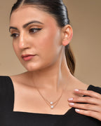 VOJ Gold Polished Pearl Studded Multi Layer Chain - Distacart
