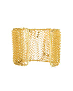 VOJ Gold Polished Anti Tarnished Cuff Bracelet For Women - Distacart