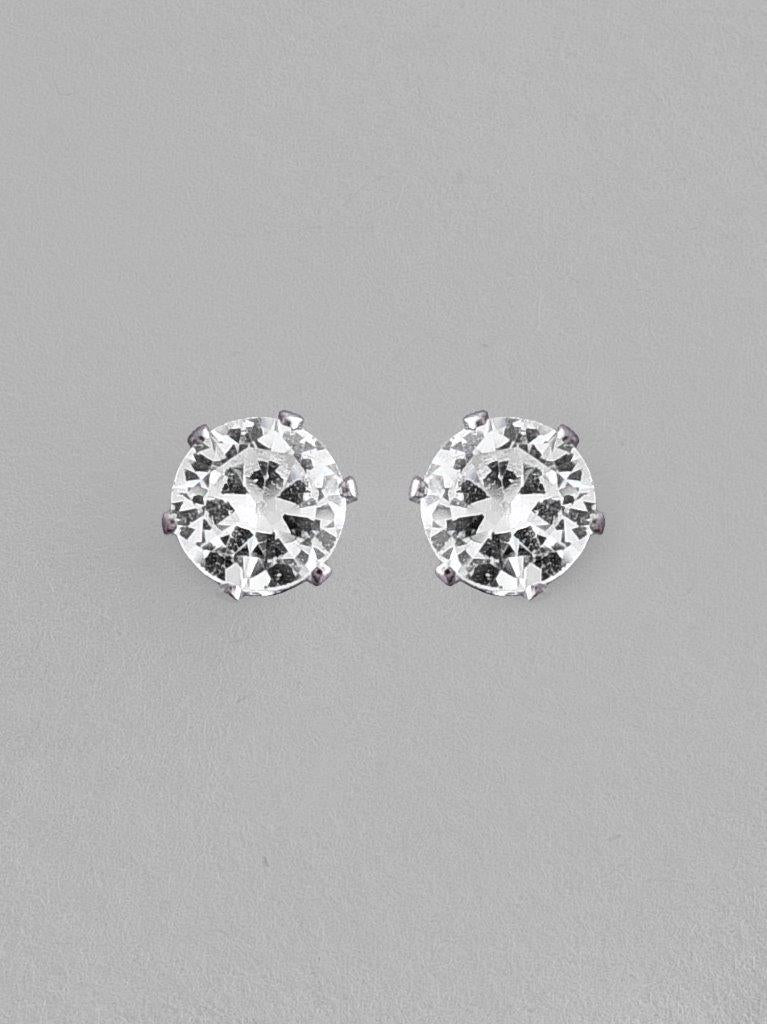 VOJ Silver Plated Flower Pendant Set