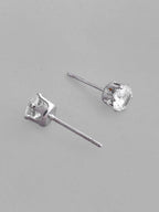 VOJ Silver Plated Flower Pendant Set