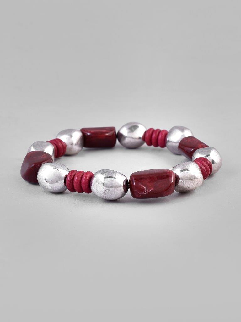 VOJ Beaded Elasticated Bracelet - Distacart