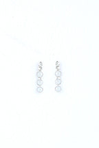VOJ Silver Plated White Pearl Studded Choker Jewellery Set