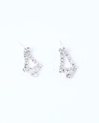 VOJ Silver Plated Stone Studded Choker Necklace And Earrings Set - Distacart