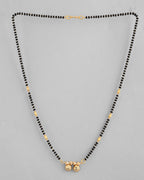 VOJ Gold-Polished Beaded Mangalsutra - Distacart