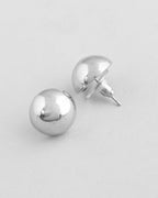 VOJ Silver Plated Long Necklace With Earrings Set