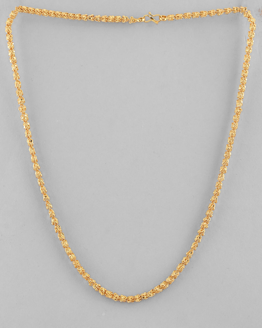 VOJ Gold-Polished EvilEye Men Designer Chain