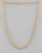 VOJ Gold-Polished EvilEye Men Designer Chain
