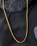 VOJ Gold-Polished EvilEye Men Designer Chain