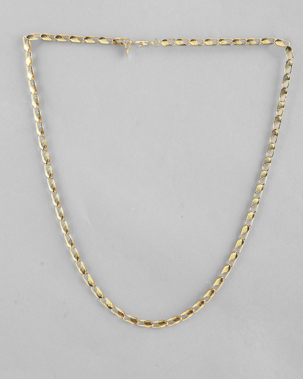 VOJ Gold-Polished Men Designer Chain