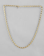 VOJ Gold-Polished Men Designer Chain