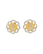 VOJ Dual Toned Ad-Studded Coin Chain Set