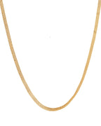 VOJ Gold-Polished Designer Box Men Chain