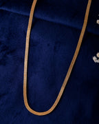 VOJ Gold-Polished Designer Box Men Chain