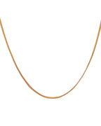 VOJ Gold-Polished Designer Box Women Chain