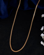 VOJ Gold-Polished Designer Box Women Chain